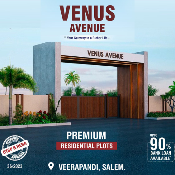 Venus Avenue - DTCP Approved Plots for Sale in Salem